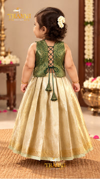 Brocade Tissue Pavadai Sattai