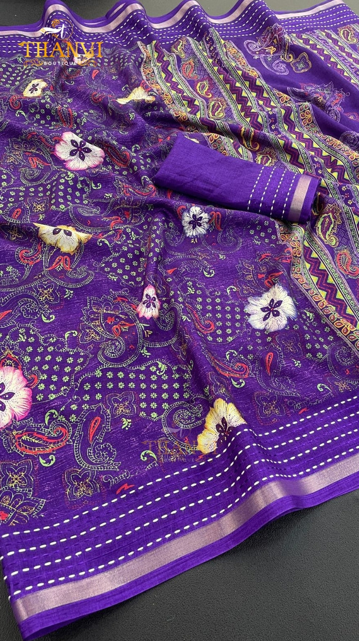 Khantha Stitch Saree