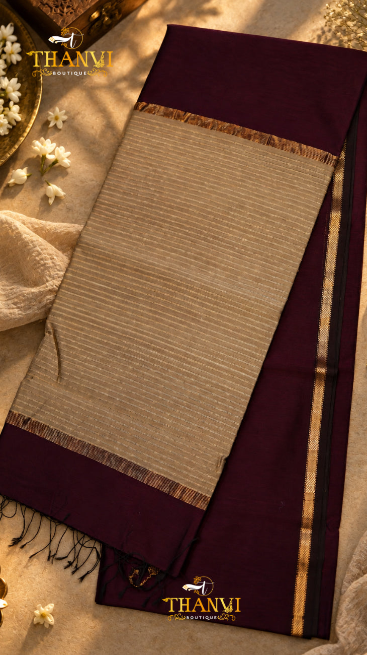 Pure Maheswari  Silk Saree