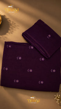 Semi Mysore Silk Saree