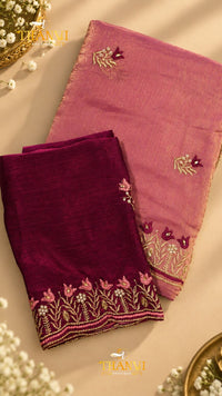 Cocktail Embroidery Saree