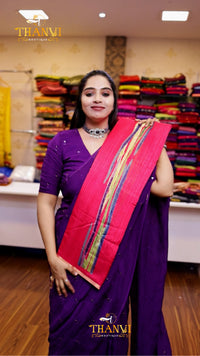 Wave Painted Saree