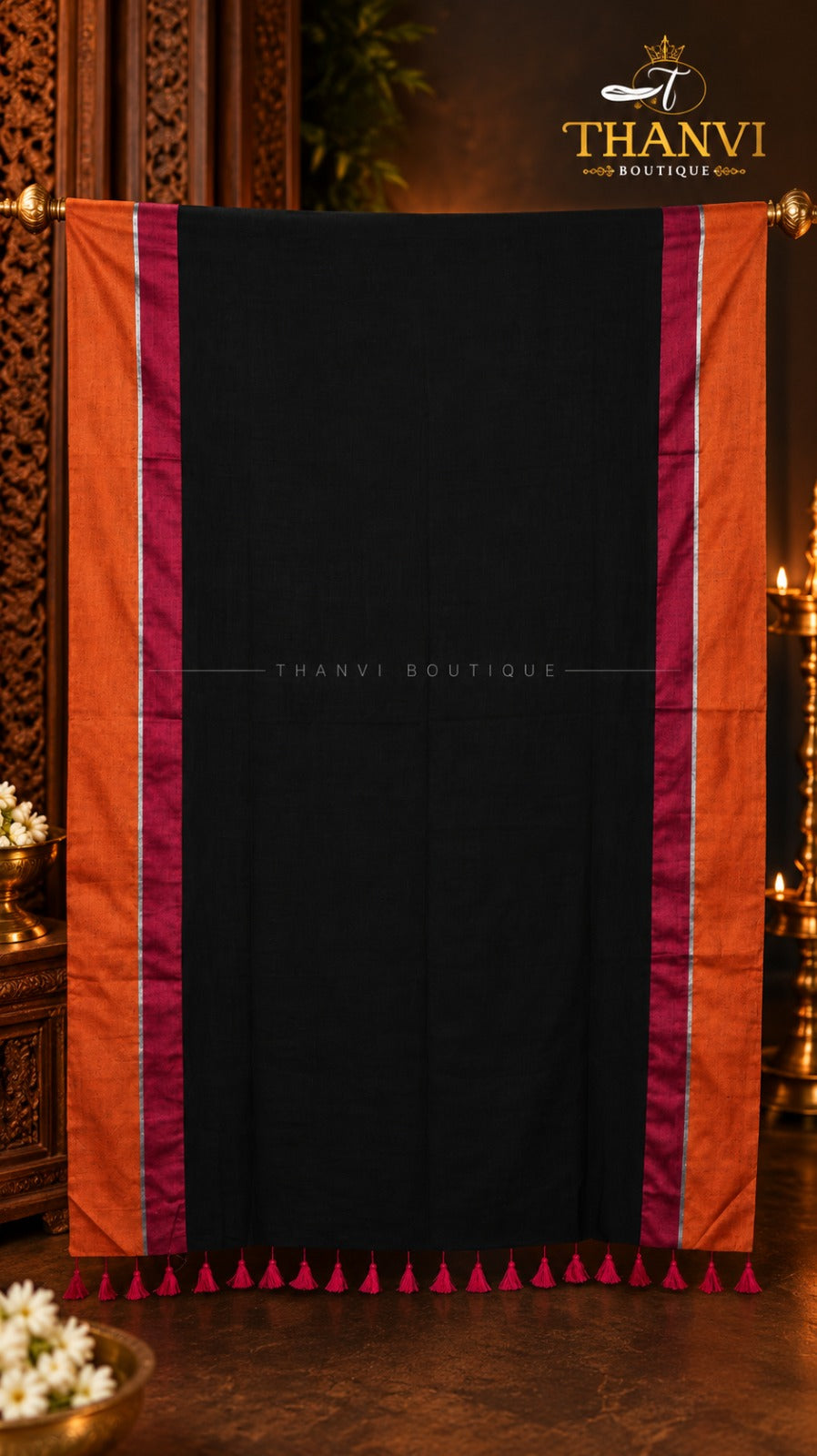 Pallu Mulberry Saree