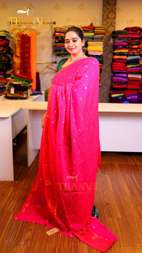 Zari Emb Stripes Border