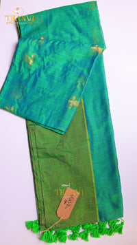 Zari Emb Stripes Border