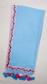 Q Lace Border Saree