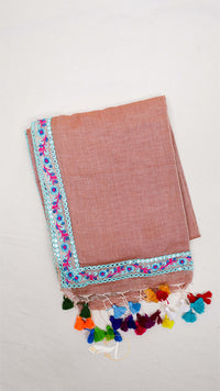 Q Lace Border Saree
