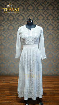 Chickenkari Anarkali Kurthi