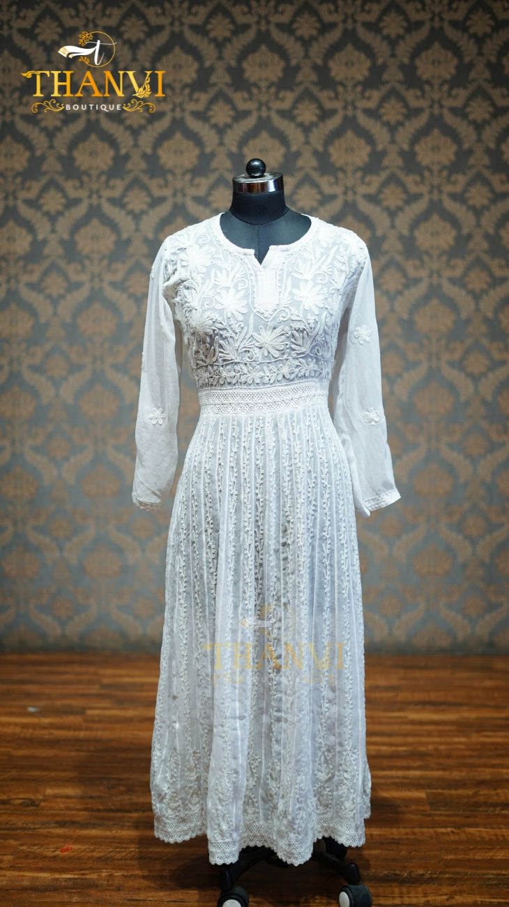 Chickenkari Anarkali Kurthi