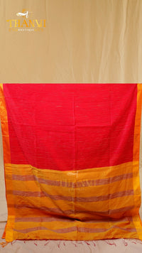 Cotton silk saree