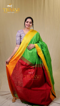 Cotton silk saree