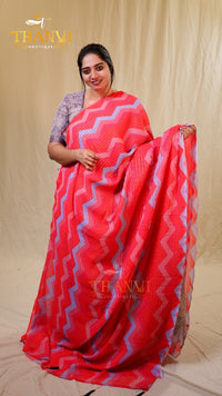 Cotton silk saree