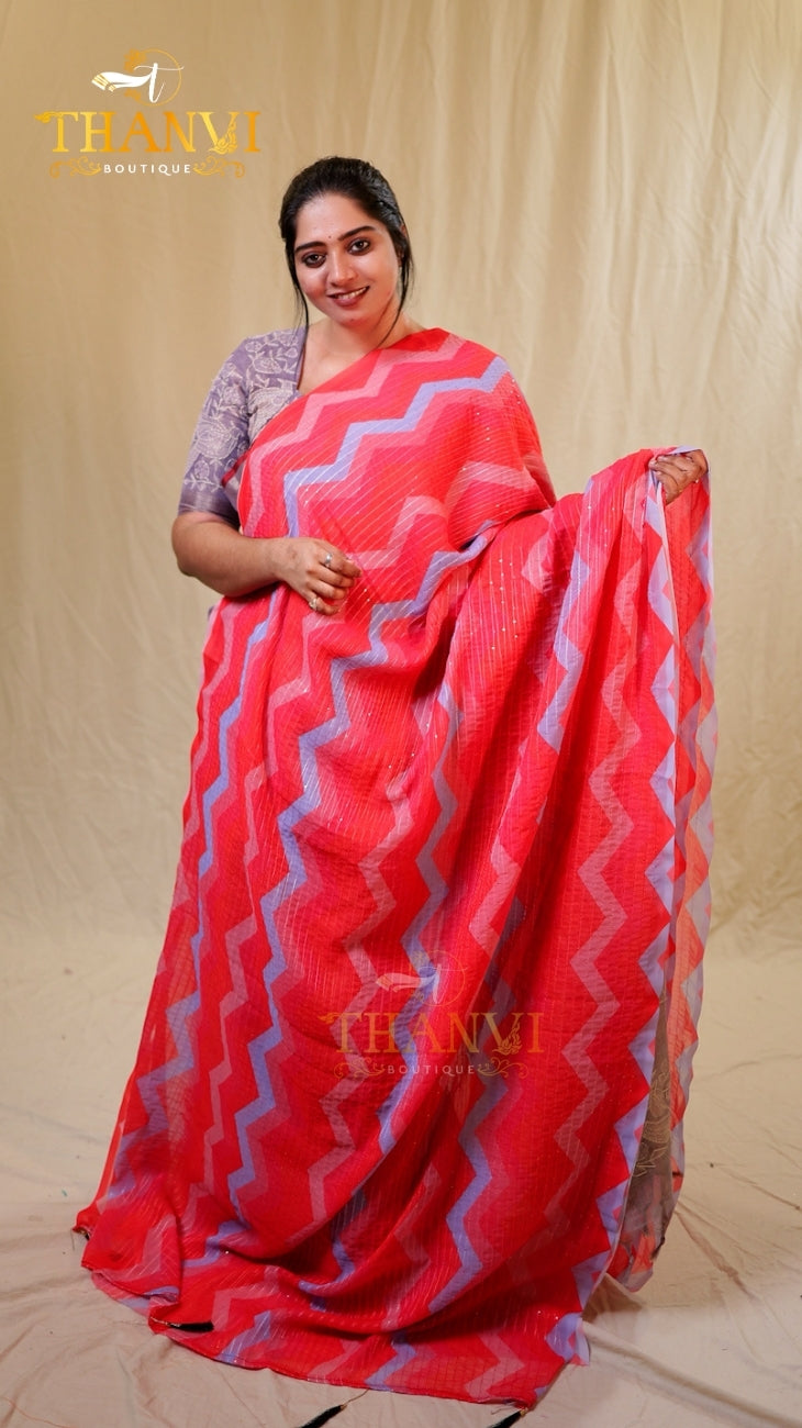 Cotton silk saree