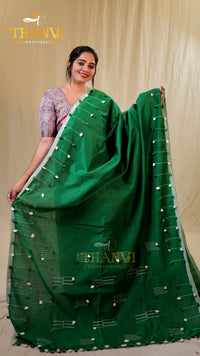 Cotton silk saree