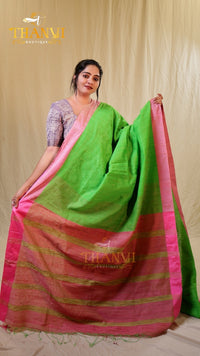 Cotton silk saree