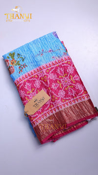 Crushed Tissue Saree