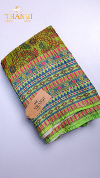 Crushed Tissue Saree