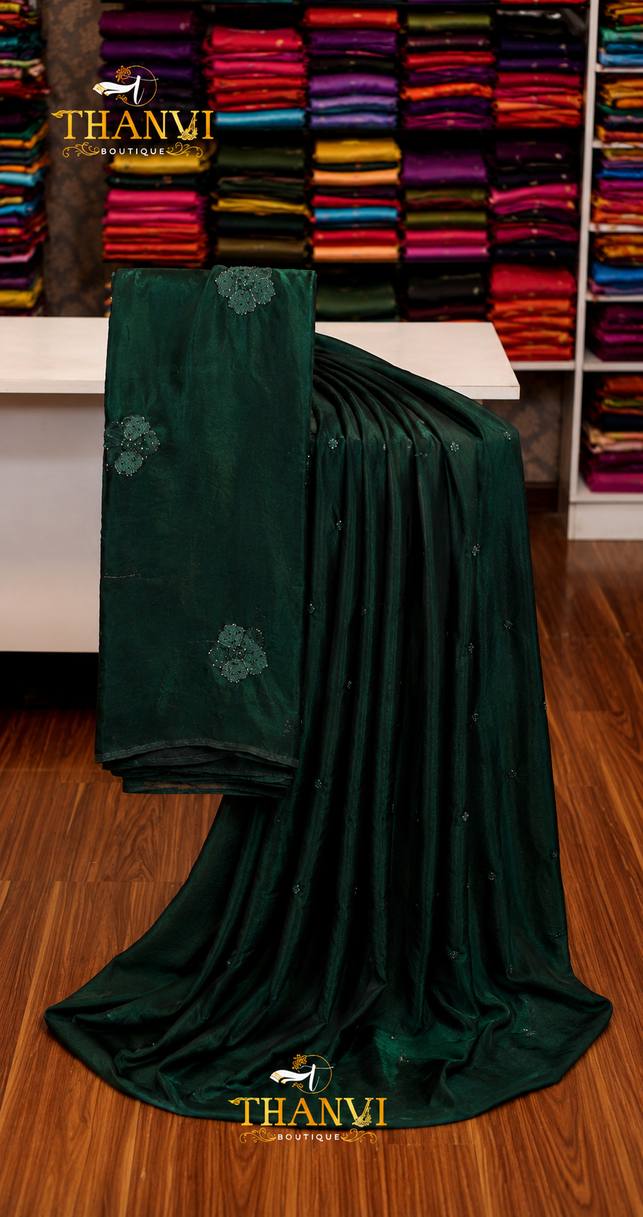 Georgette Embroidery Saree