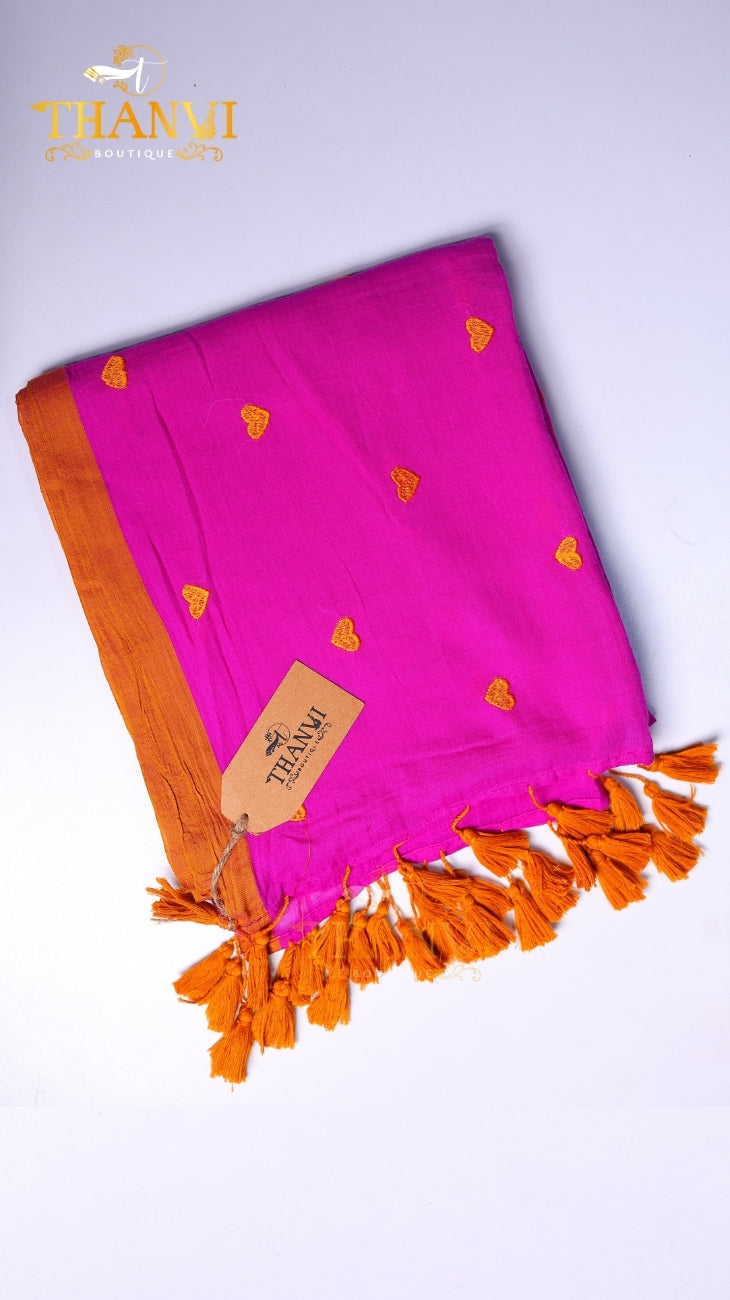 Femb Linen Cotton Saree