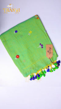 Femb Linen Cotton Saree