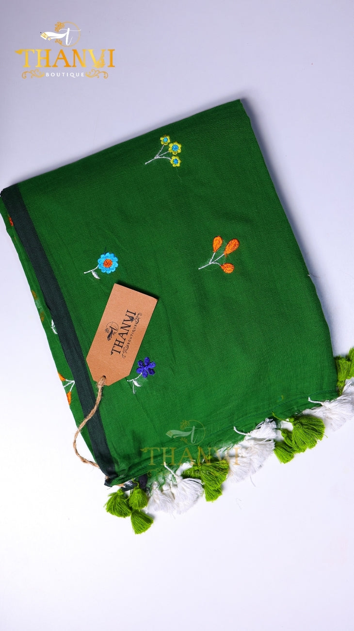 Femb Linen Cotton Saree