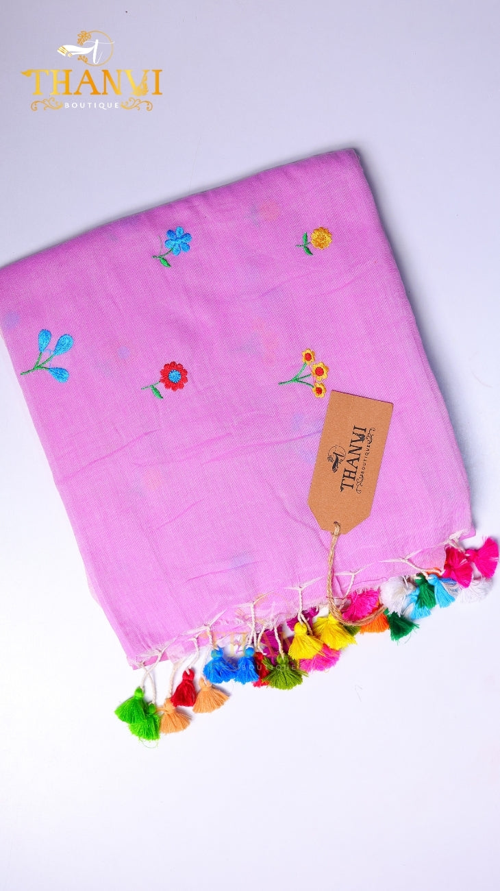 Femb Linen Cotton Saree