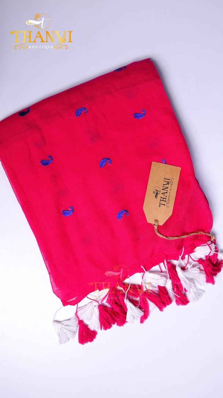 Femb Linen Cotton Saree