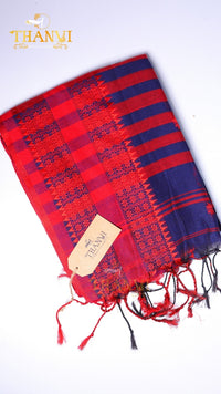 G/J Temple Border Saree