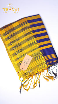 G/J Temple Border Saree