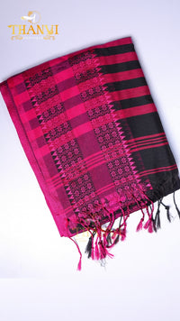 G/J Temple Border Saree