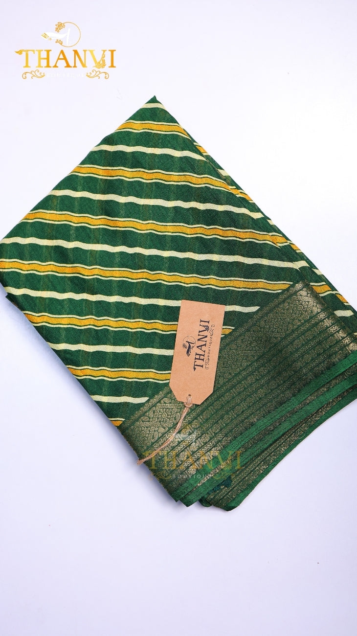 Georgette chiffon saree