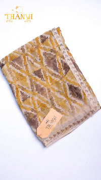 Georgette chiffon saree