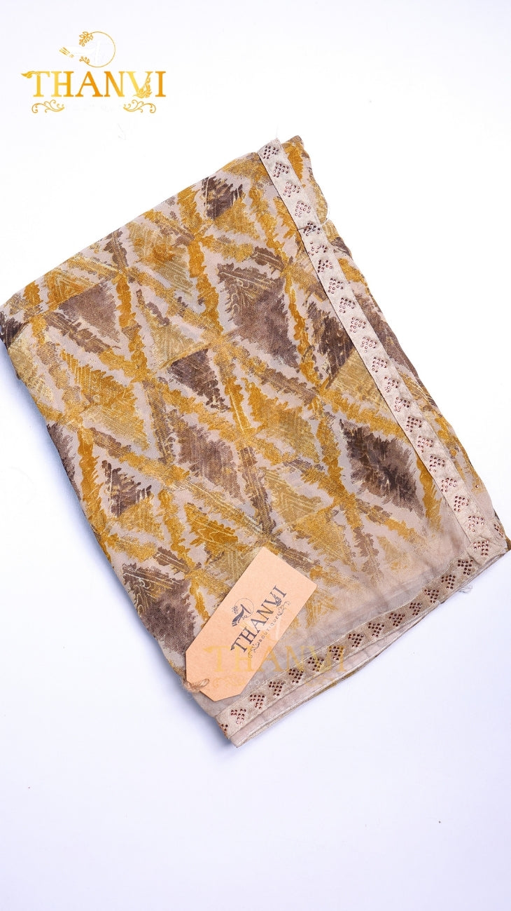 Georgette chiffon saree