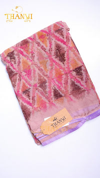 Georgette chiffon saree