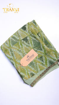 Georgette chiffon saree