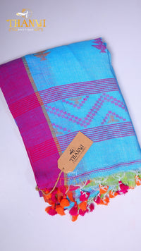Jute Linen Saree