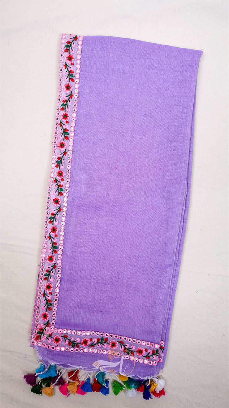 Q Lace Border Saree