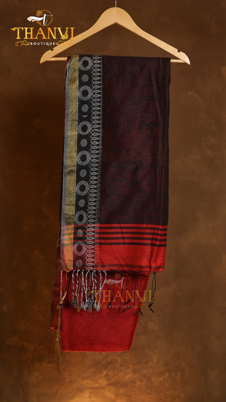 Linen Cotton Saree