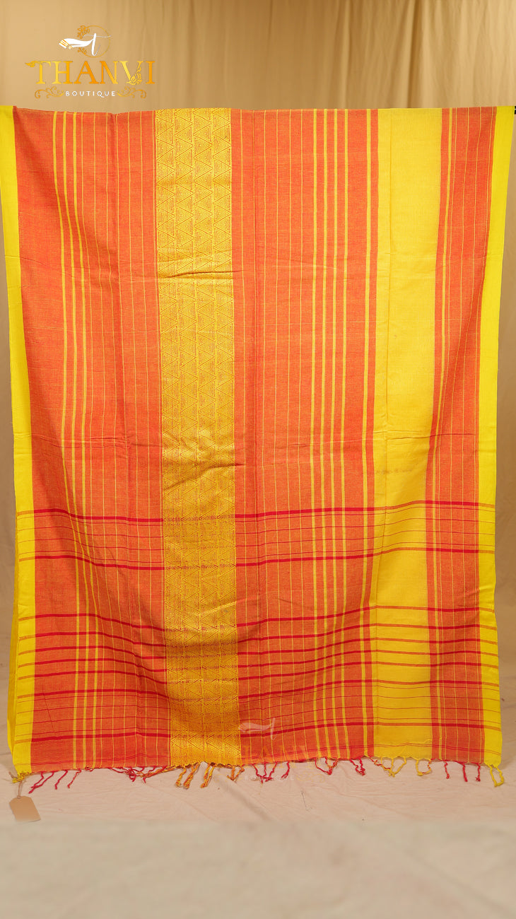 Linen Cotton Saree