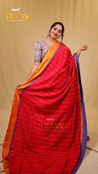 Linen Cotton Saree