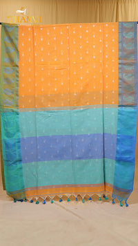 Linen Cotton Saree