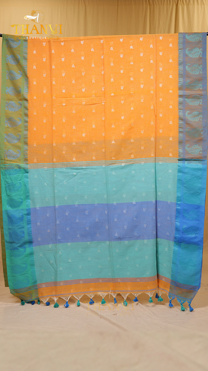 Linen Cotton Saree