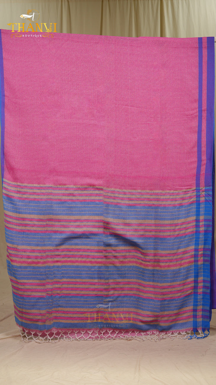 Linen Cotton Saree