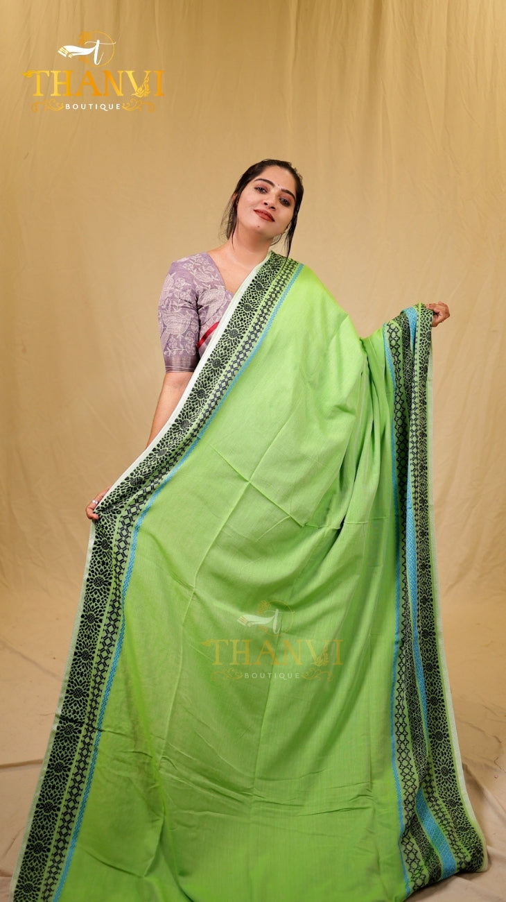 Linen Cotton Saree