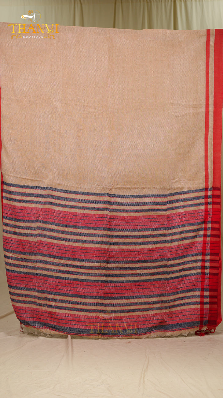 Linen Cotton Saree