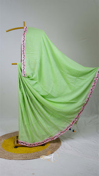 Q Lace Border Saree
