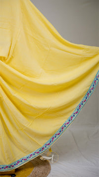 Q Lace Border Saree