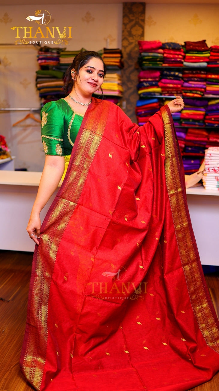 Maheshwari Silk Saree