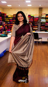 Mulberry Cotton Saree