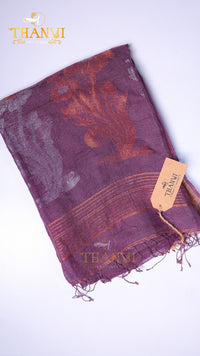 Premium Mashru Linen Saree